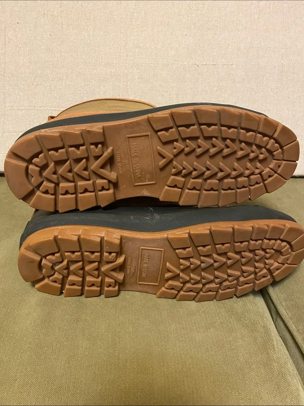REI Brown and Black Waterproof Winter Duck Boots